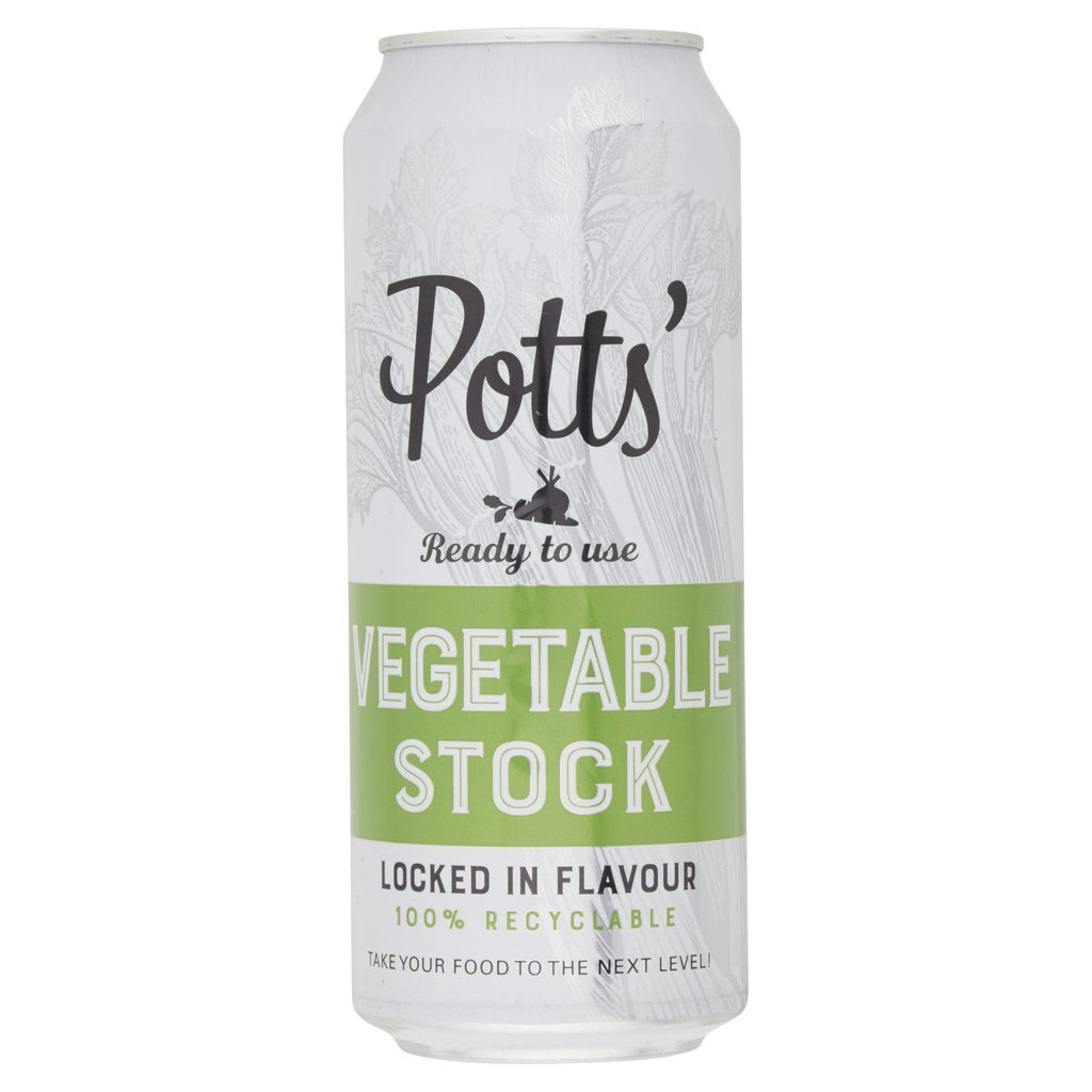 Potts Vegetable Stock Can 500ml x 1