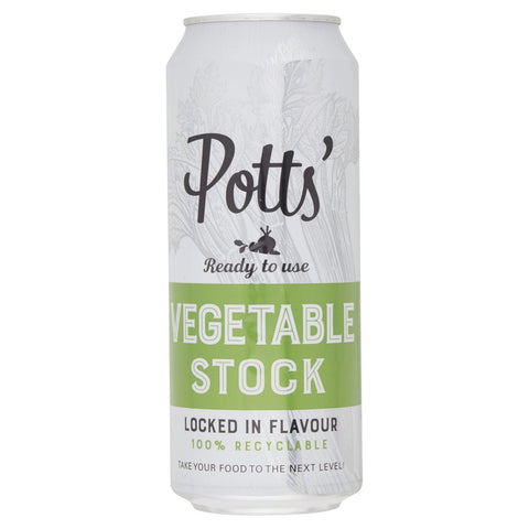 Potts Vegetable Stock Can 500ml x1