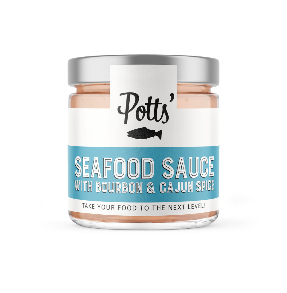 Potts Seafood Sauce with Bourbon & Cajun Spice 180g x 1