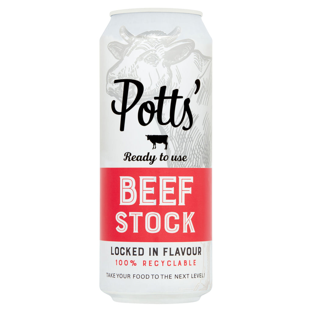 Potts Beef Stock Can 500ml x 1