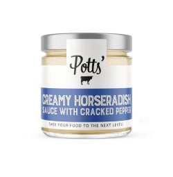 Creamy Horseradish Sauce with Pepper 180g x 1